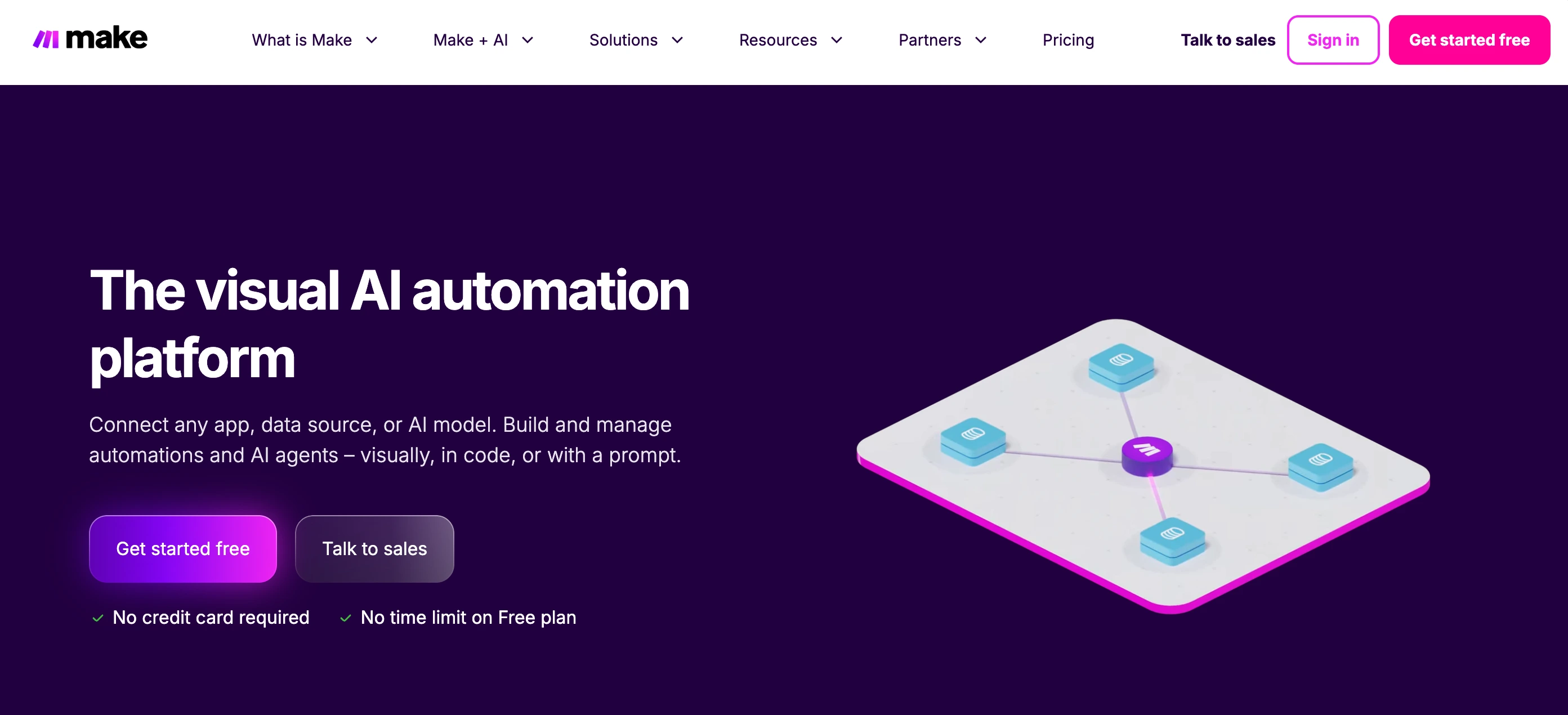 Make landing page